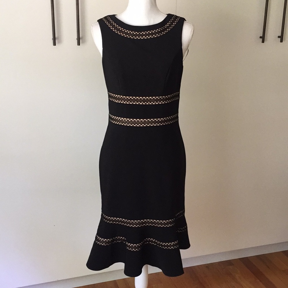 White House black market 4 sheath dress mermaid